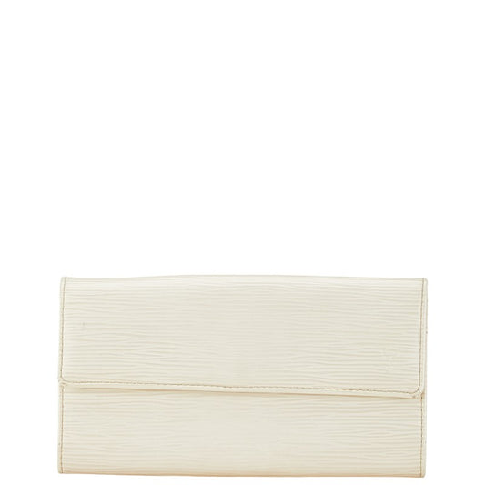 Louis Vuitton Epi Sarah Wallet M6516J Ivory