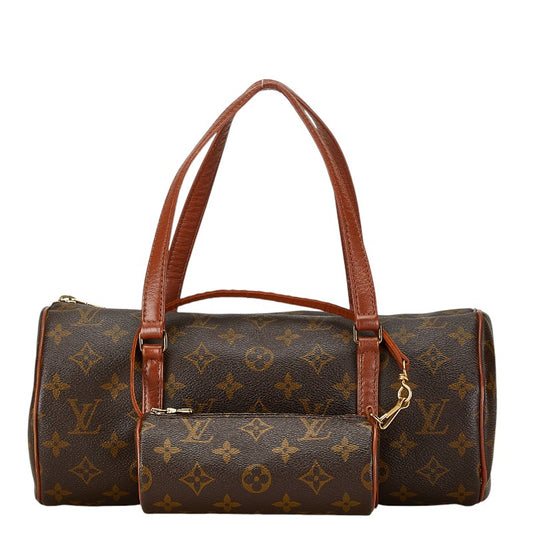 Louis Vuitton Papillon 30 Shoulder Bag Brown