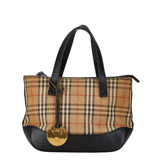 Burberry Nova Check Shadow Horse Handbag