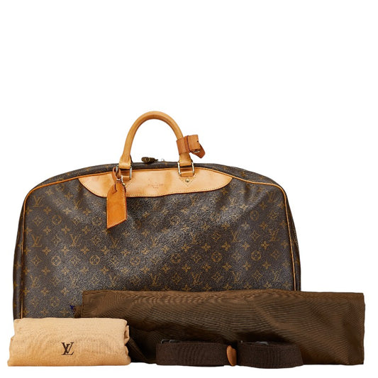 Louis Vuitton Monogram Alize 2WAY Handbag Brown