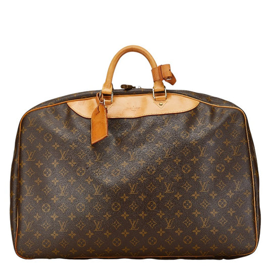 Louis Vuitton Monogram Alize 2WAY Handbag Brown