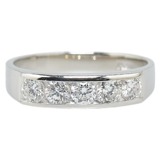 Platinum Diamond Ring Pt900 0.62ct