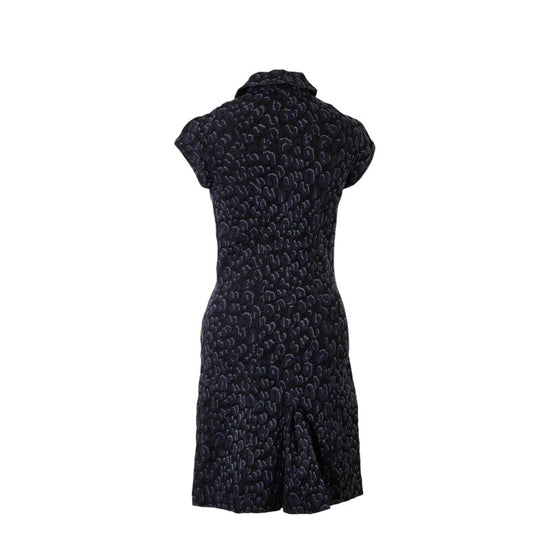 Louis Vuitton Leopard Sleeveless Dress Cotton