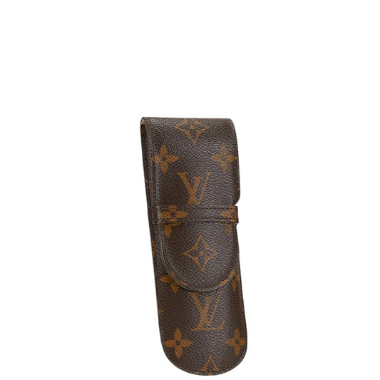 Louis Vuitton Monogram Pen Case M62990 Brown