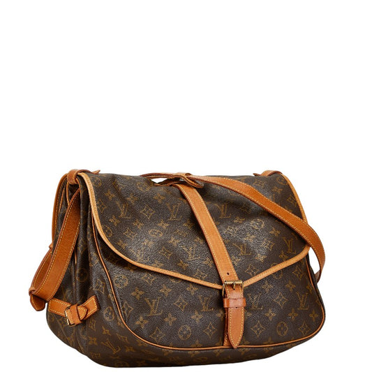 Louis Vuitton Monogram Saumur Shoulder Bag