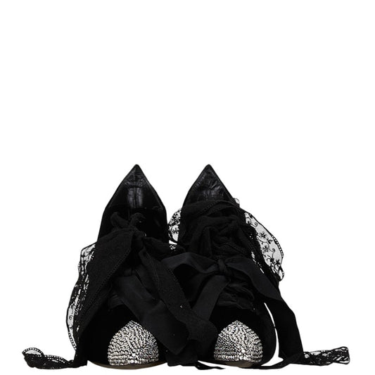 Yves Saint Laurent Velvet Rhinestone Ankle Boots