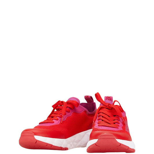 Versace Couture Sneakers Red White Polyester Rubber