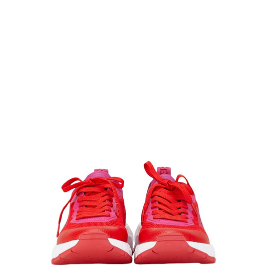 Versace Couture Sneakers Red White Polyester Rubber