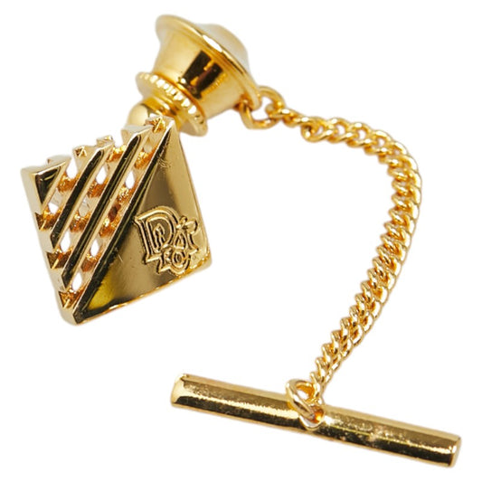 Dior Logo Gold Tie Pin