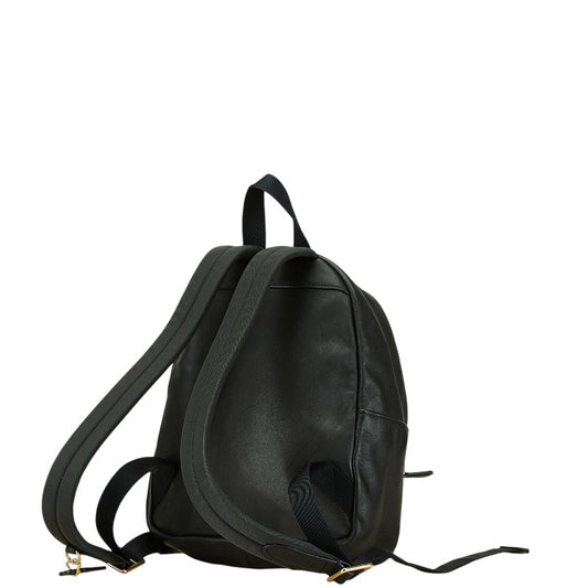 Coach Signature Backpack F58315 Dark Brown Black PVC Leather