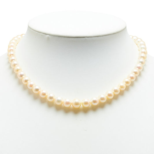 Sterling Silver Pearl Necklace