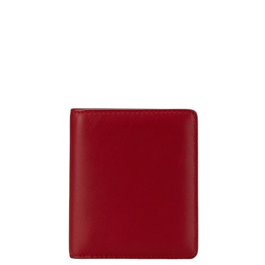 Martin Margiela Red Leather Bifold Wallet