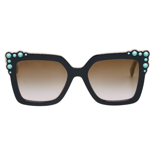 Fendi Can Eye Sunglasses Black Plastic