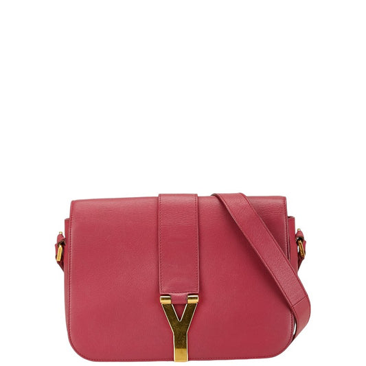 Yves Saint Laurent Leather Shoulder Bag Pink