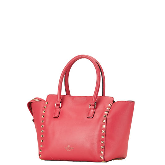 Valentino Roman Studs 2WAY Leather Handbag