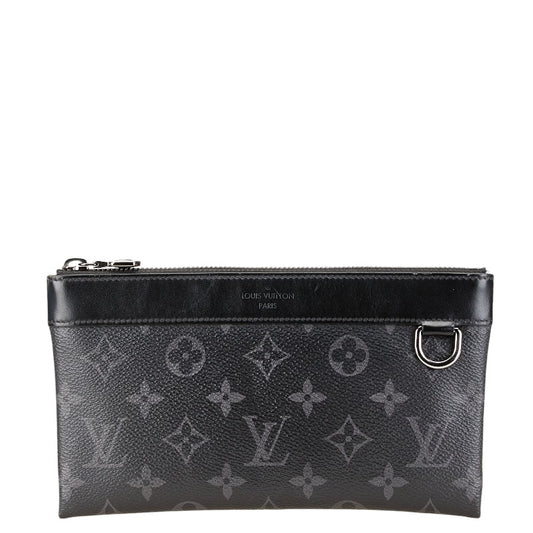 Louis Vuitton Monogram Eclipse Pochette Discovery PM M44323