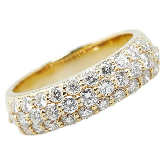 K18YG Yellow Gold Diamond 1.01ct Ring