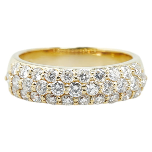 K18YG Yellow Gold Diamond 1.01ct Ring