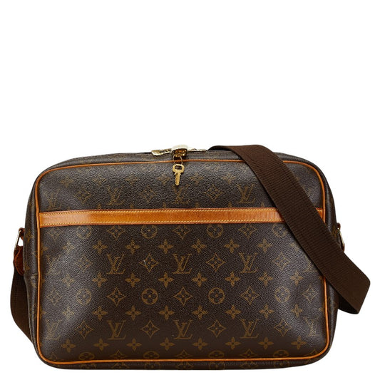 Louis Vuitton Monogram Reporter GM Shoulder Bag M45252