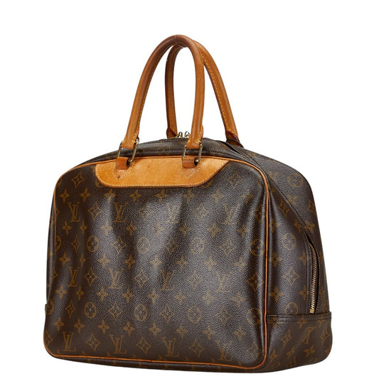 Louis Vuitton Monogram Doeville Handbag Brown