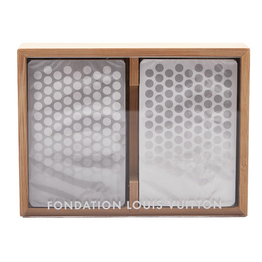 Louis Vuitton Museum Wooden Case Playing Cards Set