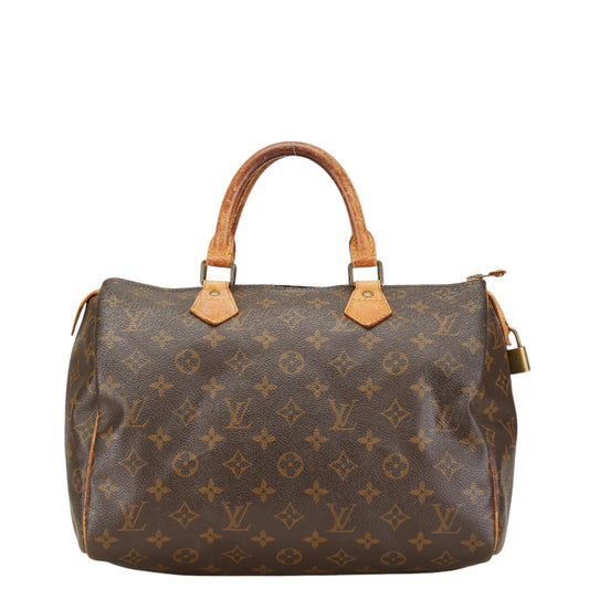 Louis Vuitton Monogram Speedy 30 Handbag