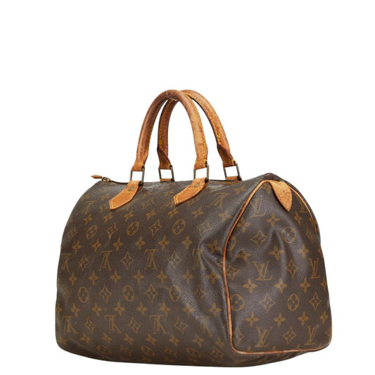 Louis Vuitton Monogram Speedy 30 Handbag