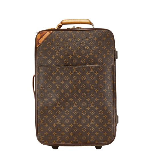 Louis Vuitton Monogram Pegase 55 Suitcase Brown