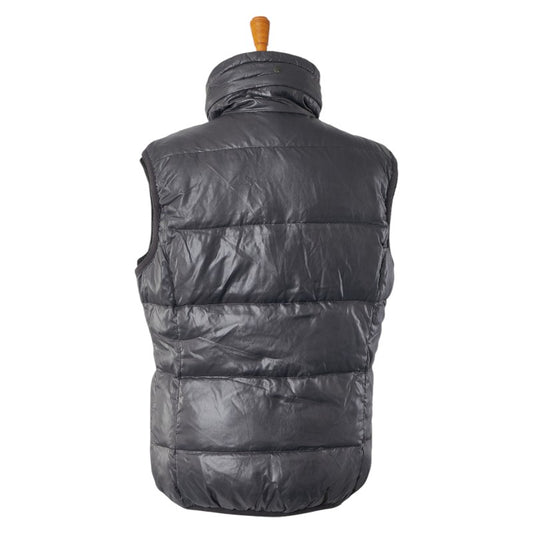 DIESEL Nylon Down Vest Gray S Women