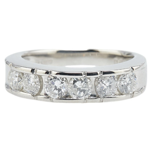 Pt900 Platinum Diamond 1.00ct Ring