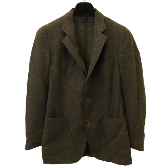 Loro Piana Cashmere Tailored Jacket Check