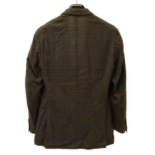 Loro Piana Cashmere Tailored Jacket Check