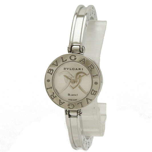 Bvlgari B-zero1 Silver Dial Bangle Quartz Watch