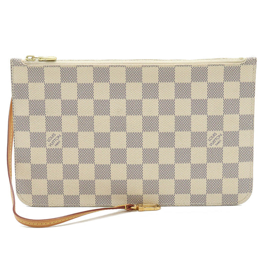 Louis Vuitton Damier Azur Neverfull Pouch N41361