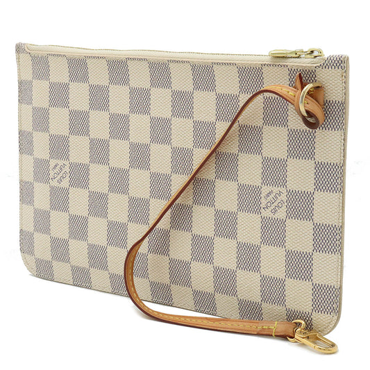 Louis Vuitton Damier Azur Neverfull Pouch N41361