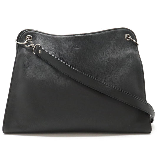 Gucci Leather Shoulder Bag Black