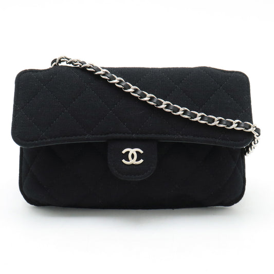 Chanel Matelasse Coco Mark Eco Tote Bag Black