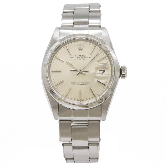 Rolex Oyster Perpetual Date Silver Dial Watch