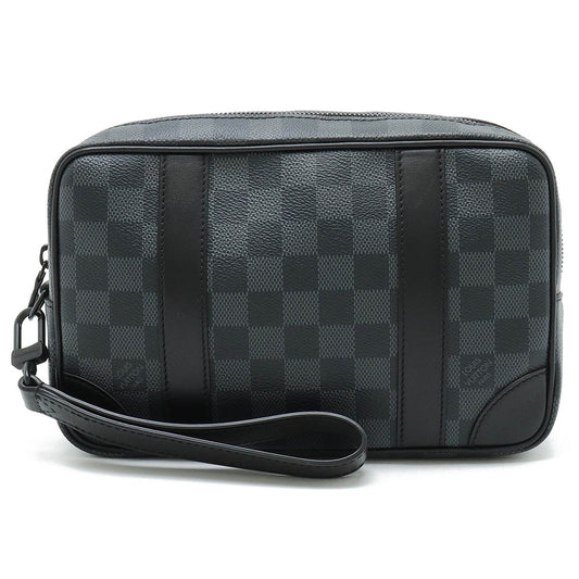 Louis Vuitton Damier Graphite Pochette Kasai Clutch N60501