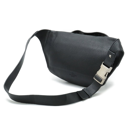 Valentino Leather Belt Bag Black