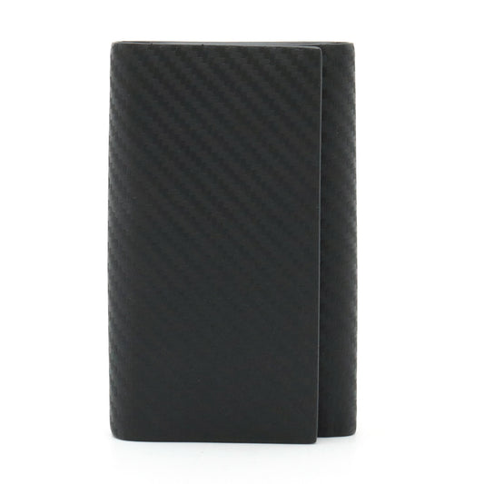 Dunhill Leather Chassis Key Case Black