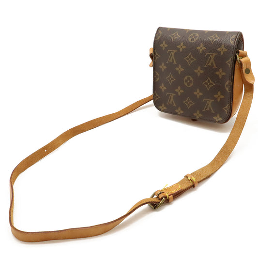 Louis Vuitton Monogram Mini Cartouchiere Shoulder Bag M51254