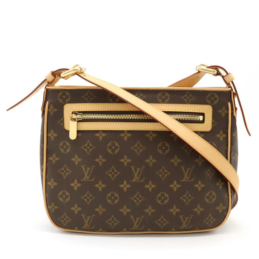 Louis Vuitton Monogram Hudson GM Shoulder Bag M40045