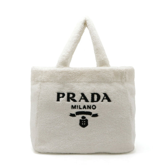 Prada Terry Fabric Tote Bag 1BG130