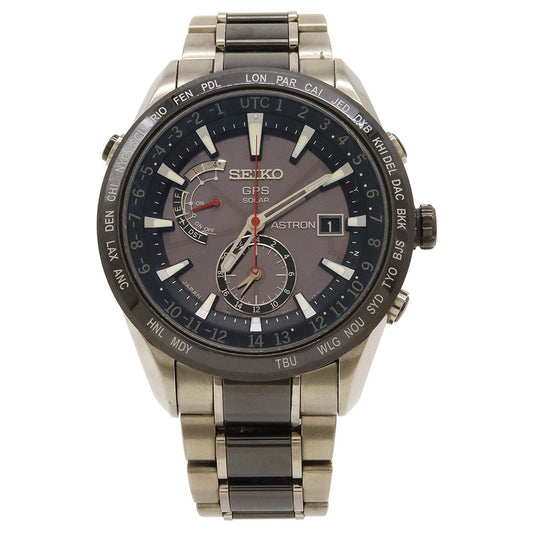 Seiko Astron 7X Series GPS Solar Titanium Watch