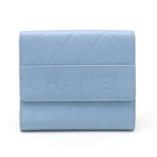 Chanel Matelasse Leather Bifold Wallet