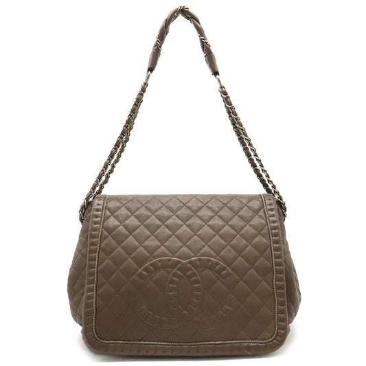 Chanel Quilted Leather Shoulder Bag