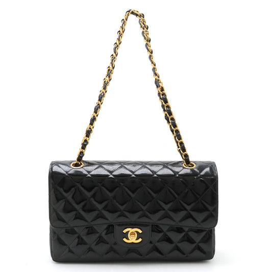 Chanel Patent Leather Matelasse 25 Shoulder Bag