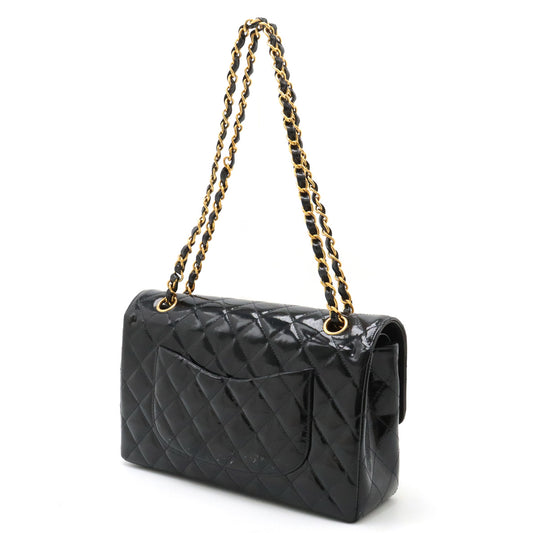 Chanel Patent Leather Matelasse 25 Shoulder Bag