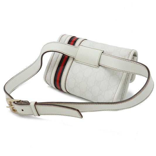 Gucci GG Supreme Waist Bag PVC Leather